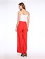 cheap Women&#039;s Jumpsuits &amp; Rompers-Women&#039;s Color Block Split Backless Wide Leg Casual Loose Jumpsuits,Sexy / Street chic Strap Sleeveless