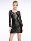 cheap Women&#039;s Dresses-Women&#039;s Sheath Dress - Patchwork, Lace