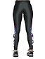 economico Leggings-Per donna Quotidiano Taglie forti Sportivo Gambale Motivo cashemire Con stampe Vita normale Nero S M L / Skinny