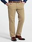 cheap Men&#039;s Pants-Men&#039;s Chinoiserie Cotton Loose / Chinos / Business Pants - Solid Colored / Work