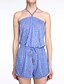 cheap Women&#039;s Jumpsuits &amp; Rompers-Women&#039;s Beach Boho Geometric Strapless Rompers Sleeveless Summer Rayon