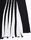abordables Pulls &amp; Gilets Femme-Longue Cardigan Femme Rayé Col Arrondi V Profond Manches Longues Coton Lin Autres Automne Moyen Micro-élastique