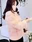 cheap Women&#039;s Coats &amp; Trench Coats-Women&#039;s Coat Weekend Coat Vintage Jacket Solid Colored Pink White Black