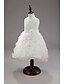 tanie Sukienki-Dziewczyny &#039; Bez rękawów Solidne kolory Grafika drukowana 3D Sukienki Łuk Poliester Sukienka Lato Wyjściowe