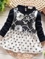 cheap Dresses-Girls&#039; Long Sleeve Patchwork 3D Printed Graphic Dresses Lace Cotton Dress Spring Fall Daily Going out