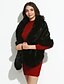 cheap Women&#039;s Fur &amp; Faux Fur Coats-Women&#039;s Going out White / Black / Purple One-Size