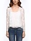 cheap Summer Outerwear-Women&#039;sSolid Long Sleeve Polyester Summer Thin Micro-elastic