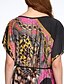 cheap Women&#039;s T-shirts-Women&#039;s Street chic T-shirt Print / Summer / Floral