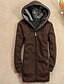 cheap Women&#039;s Outerwear-Women&#039;s Casual Fleece Lining Zipper Thicken Hoodie Sweatshirt Coat