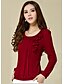 cheap Women&#039;s Tops-Women&#039;s Casual Blouse - Solid Colored