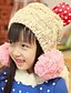 economico Accessori per bambini-Bambine Cappelli e berretti Inverno Maglia-Rosa Rosso Giallo Beige