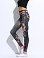 billige Leggings-Dame Trykt mønster Legging Nylon Spandex Onesize passer S-M. Se venligst størrelsestabellen nedenfor.,