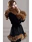 cheap Women&#039;s Coats &amp; Trench Coats-Solid Colored Faux Fur White / Black / Wine L / XL / XXL