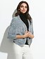 cheap Women&#039;s Sweaters-Women&#039;s Going out Cute Regular Cardigan,Solid Pink / White / Gray / Purple V Neck Long Sleeve Wool Spring / Fall Medium