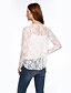 cheap Summer Outerwear-Women&#039;sSolid Long Sleeve Polyester Summer Thin Micro-elastic