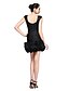 Χαμηλού Κόστους Κοκτέιλ Φορέματα-Ίσια Γραμμή χαριτωμένο στυλ Φόρεμα Καλωσόρισμα Κοκτέιλ Πάρτι Κοντό / Μίνι Αμάνικο Με Κόσμημα Δαντέλα με Λουλούδι 2024