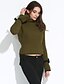 cheap Women&#039;s Tops-Women&#039;s Flare Sleeve Pullover - Solid Colored, Bow Ruffle