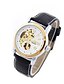 cheap Sport Watches-Men&#039;s Sport Watch Fashion Watch Dress Watch Automatic self-winding Genuine Leather Multi-Colored 30 m Calendar / date / day Large Dial Analog Casual Vintage - White Black