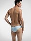 billiga Underkläder för män-Herr Kalsong 1 st. Underkläder Solid färg Nylon Elastan Super sexig Purpur Oliv Blå S M L