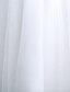 olcso Koszorúslányruhák kislányoknak-A-vonalú Bokáig érő Virágoslány ruha - Tüll Ujjatlan Spagettipánt val vel Csipke által LAN TING BRIDE®