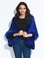 olcso Női szőrme és műszőrme kabátok-Vintage Női Kabát - Egyszínű, Fur Trim Műszőrme
