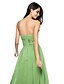 cheap Bridesmaid Dresses-A-Line Bridesmaid Dress Sweetheart Sleeveless Open Back Floor Length Chiffon with Criss Cross / Ruched 2022