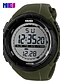 cheap Sport Watches-Men&#039;s Sport Watch Fashion Watch Wrist Watch Quartz Digital Silicone Multi-Colored 30 m Hot Sale Digital Casual - Black / Gray Green Black