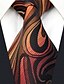 رخيصةأون اكسسوارات رجالية-ربطة العنق هندسي / ألوان متناوبة / خملة الجاكوارد رجالي - أساسي حفلة / عمل / أساسي