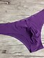 billiga Underkläder för män-Herr Kalsong 1 st. Underkläder Solid färg Nylon Elastan Super sexig Purpur Oliv Blå S M L