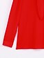 preiswerte Blusen und Hemden für Damen-Damen Solide Bluse Schleife Nylon