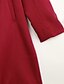 olcso Női felsőruházat-Munka Alap Női Extra méret Kabát-Egyszínű