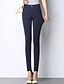 cheap Women&#039;s Pants-Women&#039;s Simple Plus Size Skinny / Business Pants - Solid Colored High Rise