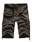 cheap Cargo Shorts-Men&#039;s Tactical Cargo Shorts Pleated Straight Leg Camo / Camouflage Knee Length Daily Cotton Active Punk &amp; Gothic Black Green Micro-elastic / Summer / Military