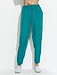 זול מכנסיים לנשים-מכנסיים הארם ג&#039;ינסים פוליאסטר ספנדקס מיקרו-אלסטי גיזרה בינונית (אמצע) אחיד פעיל קיץ בגדי ריקוד נשים