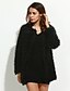 cheap Women&#039;s Coats &amp; Trench Coats-Women&#039;s Coat Daily Vintage Notch Lapel Regular Solid Colored Black / Pink / Gray / Loose