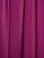 お買い得  イブニングドレス-Ａライン オープンバック フォーマルイブニング ドレス スクープネック 半袖 コートトレーン シフォン 〜と スパンコール アップリケ 2020年