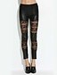 voordelige Leggings-Lace and Leather Women&#039;s Leggings