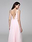 cheap Prom Dresses-Sheath / Column Dress Straps Sleeveless Floor Length Organza with Side-Draped 2020 / Wedding Dress in Color