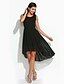cheap Women&#039;s Dresses-Women&#039;s Daily Casual Asymmetrical Swing Dress - Solid Colored Summer Black Blue Pink L XL XXL