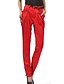 cheap Women&#039;s Pants-Women&#039;s Plus Size Harem / Jeans Pants Brown Green Red M L XL