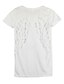 Χαμηλού Κόστους Γυναικεία Μπλουζάκια (Tops)-Γυναικείο T-shirt Καθημερινά Σέξι Απλό Μονόχρωμο,Κοντομάνικο Στρογγυλή Ψηλή Λαιμόκοψη Καλοκαίρι Λεπτό Ρεϊγιόν Πολυεστέρας Άσπρο Μαύρο