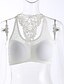 preiswerte Tank-Shirts &amp; kurze Jäckchen für Damen-Damen Solide Tank Tops, Halter Ringer-Rücken-Kleid Weiß