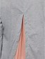olcso Női blúzok és ingek-Egyszerű Pántos Női Pamut Blúz - Kollázs, Többrétegű Narancssárga XXL / Ősz