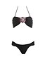 cheap Women&#039;s Swimwear &amp; Bikinis-Women&#039;s Swimwear One Piece Swimsuit Rainbow Black Bandeau Bathing Suits Solid Color Block