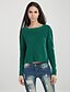 cheap Women&#039;s Sweaters-Women&#039;s Long Sleeves Pullover - Solid Colored