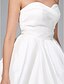 cheap Wedding Dresses-Wedding Dresses Court Train A-Line Sleeveless Sweetheart Taffeta With Criss-Cross 2023 Bridal Gowns