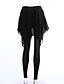 cheap Women&#039;s Pants-Women&#039;s Street chic Plus Size Skinny Skinny / Harem / Jeans Pants - Solid Colored Black