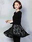 cheap Plus Size Dresses-Women&#039;s Plus Size Daily Weekend Swing Dress - Geometric Mesh Print Spring Black XXXL XXXXL XXXXXL / Loose