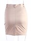cheap Women&#039;s Skirts-Women&#039;s Work Casual Pencil Skirts - Solid Colored High Waist / Slim