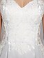 Χαμηλού Κόστους Νυφικά Φορέματα-Φορεματα για γαμο Τρομπέτα / Γοργόνα Λουριά Αμάνικο Μακριά ουρά Ελαστικό Σατέν Νυφικά φορέματα Με Διακοσμητικά Επιράμματα 2023